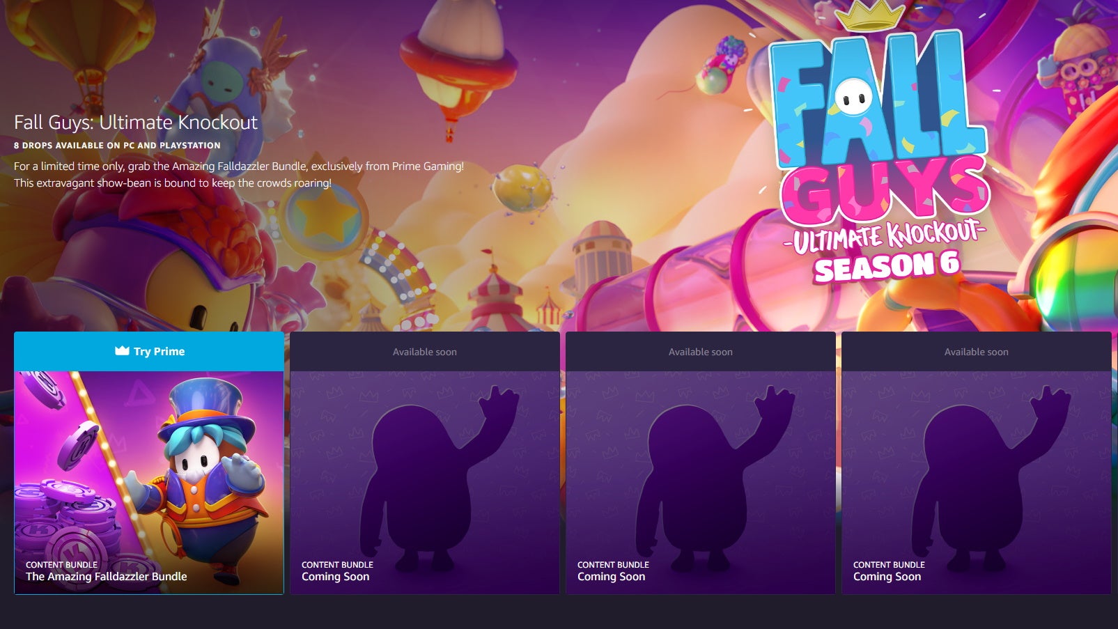 Fall Guys Prime Gaming rewards for November 2022 and how to link an